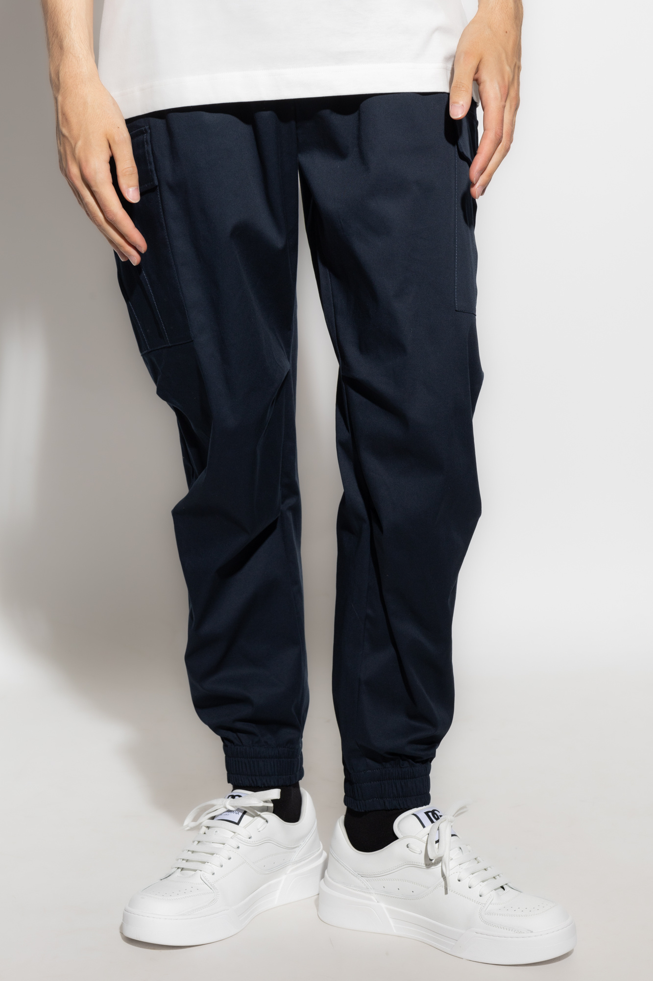 Navy blue Cargo trousers Dolce & Gabbana - Vitkac Canada